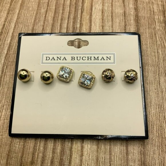 Dana Buchman NWOT Stud Earrings - Picture 1 of 5